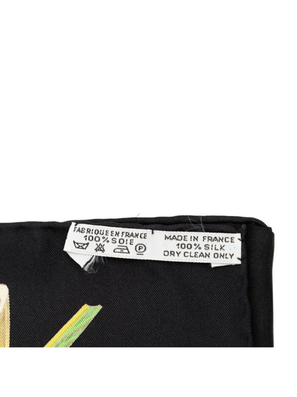 Hermes Carre 90 Jardin Creole Cles Or's Paradise Scarf Black Multicolor Silk - Picture 8 of 8